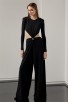 Sexy Backless Comfortable Black Jumpsuit