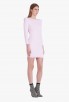 BM Short Bicolor Jacquard Knit Dress