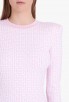 BM Short Bicolor Jacquard Knit Dress